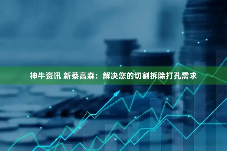 神牛资讯 新蔡高森：解决您的切割拆除打孔需求